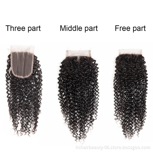 China Suppliers Best Selling Products Natural Color Brazilian Hairs Kinky Curly Human Hair Weave 3 Bundles With Closure